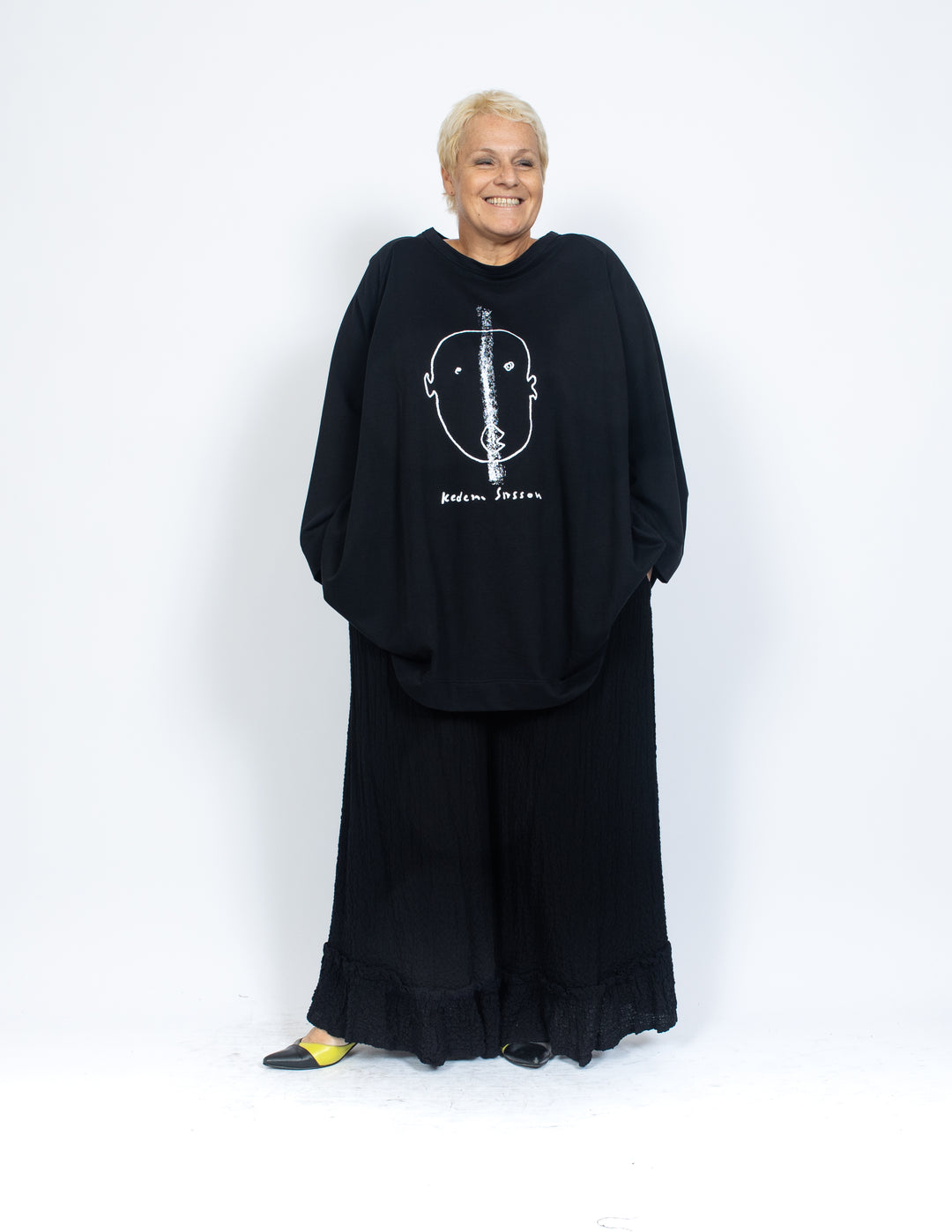 Black Cotton Tunic/Dress
